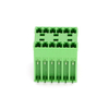 3.81mm Pitch Double Deck Pcb Pluggable Terminal Block Header with Right Angled Pin