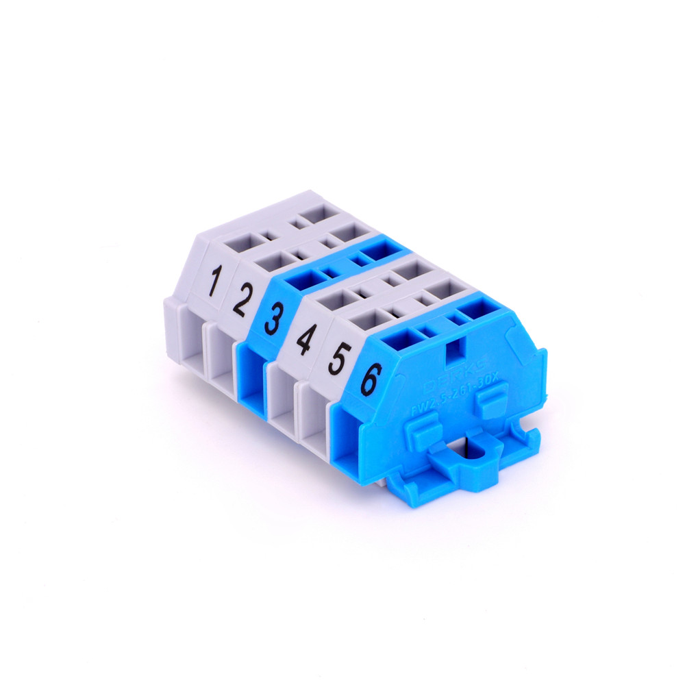 Fast Connection Screwless Pcb Terminal Block