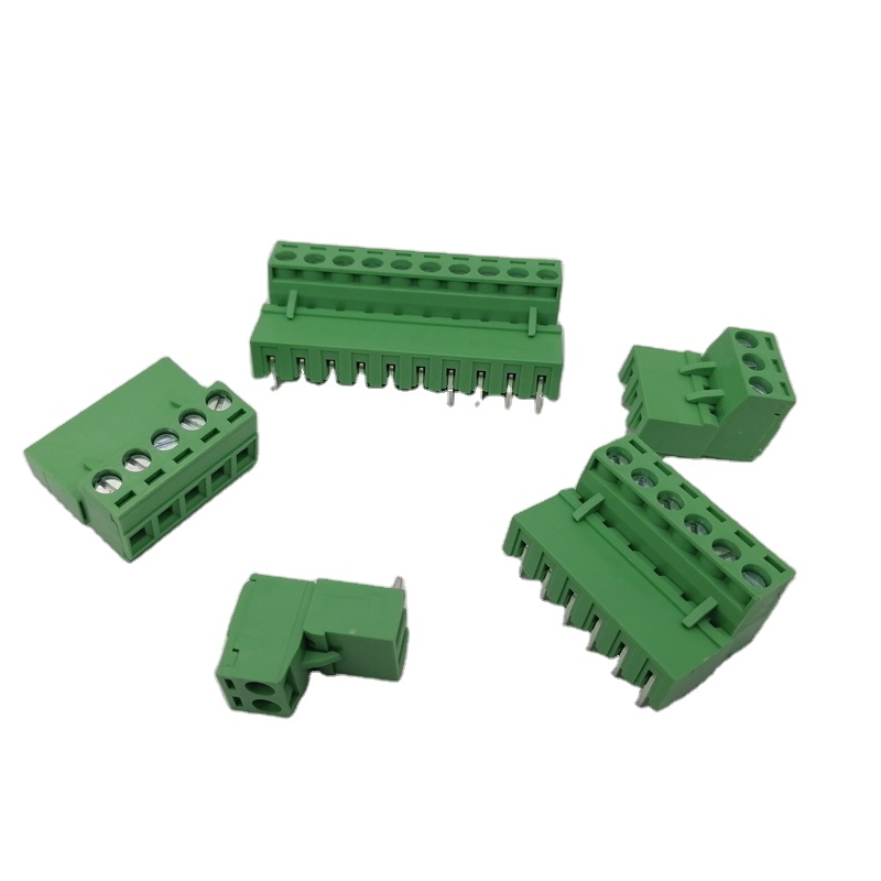 5.08mm Pitch Pluggable Male and Female Terminal Block Plug and Header