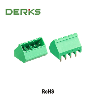 45 Degree Angle Plug Electrical Connector 5.00