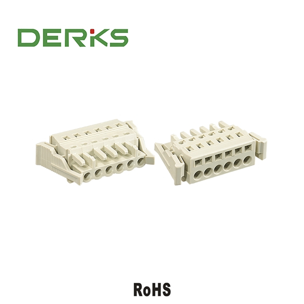 5.00mm Electrical Plug in Type Terminal Block