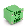 Low Voltage 3.81mm Pitch Plug in Wire Connection Terminal Block with Side Flange